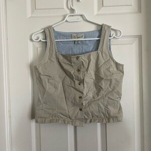 Women’s cropped vest